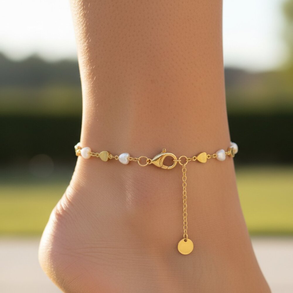 Dainty Anklet for Women – Elegant Everyday Jewelry & Perfect Gift | MLCRC1163
